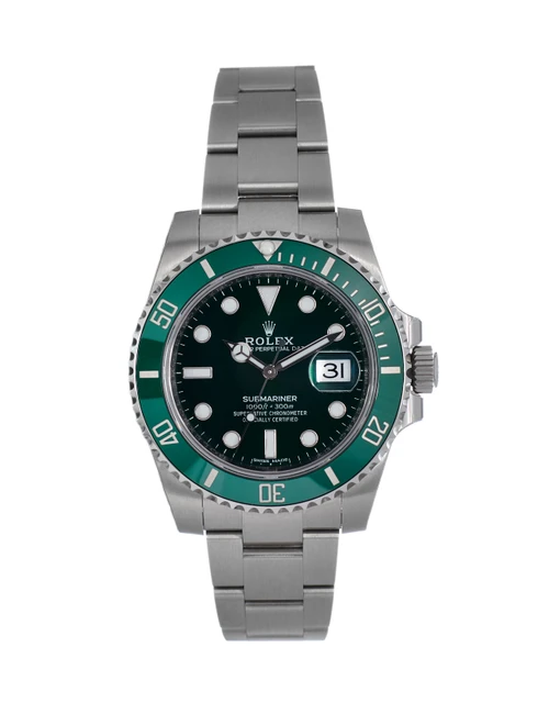 2018 Rolex 2018 Rolex Submariner "Hulk" 116610LV ref 116610LV