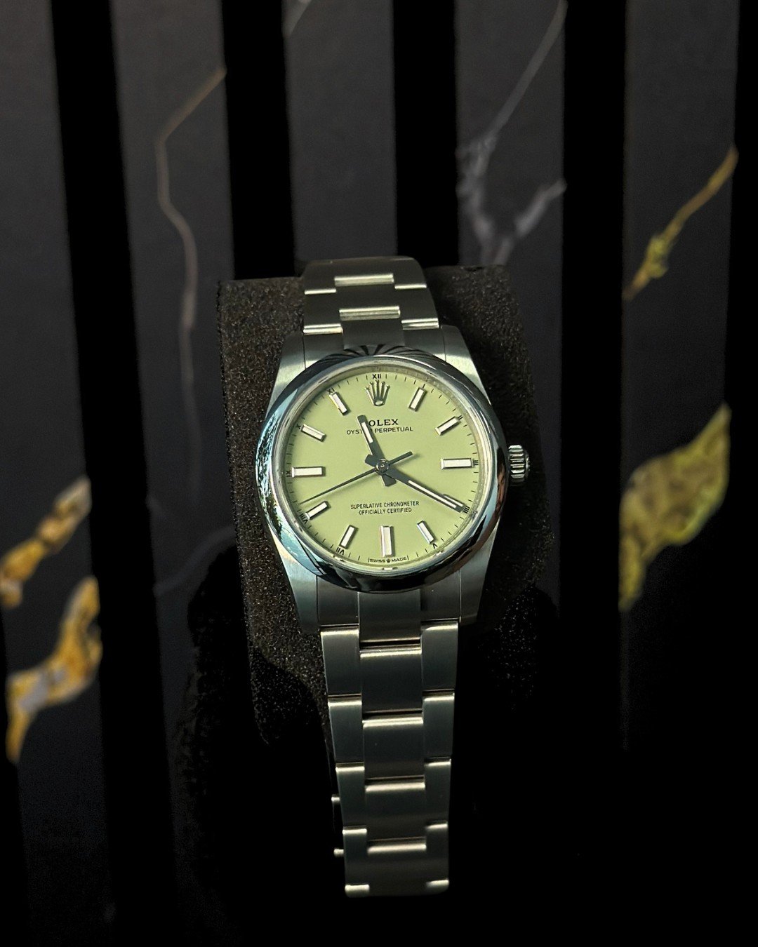 2025 Rolex Oyster Perpetual 34 'Pistachio' 124200